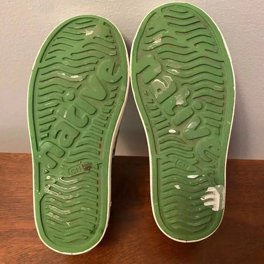 Native Kids Jefferson Camo Slip-On Shoes C11 - Picture 4 of 4